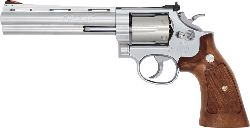 SMOLT Revolver 6インチ SquareButt ステンレスフィニッシュ ガスガン