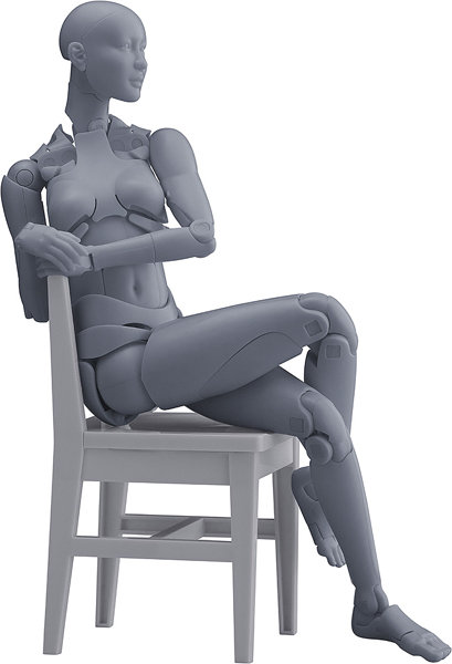 西村式デッサン人形 オリーブさん GRAY