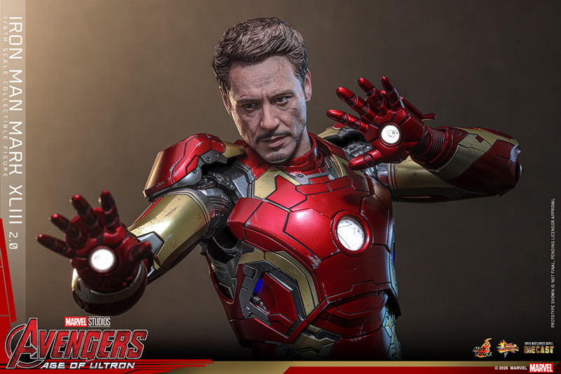【ムービー・マスターピース DIECAST】 『アベンジャーズ/エイジ・オブ・ウルトロン』1/6スケールフィギュア アイアンマン・マーク43（2.0版）