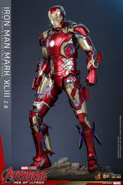 【ムービー・マスターピース DIECAST】 『アベンジャーズ/エイジ・オブ・ウルトロン』1/6スケールフィギュア アイアンマン・マーク43（2.0版）