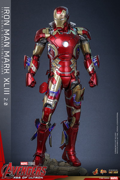 【ムービー・マスターピース DIECAST】 『アベンジャーズ/エイジ・オブ・ウルトロン』1/6スケールフィギュア アイアンマン・マーク43（2.0版）