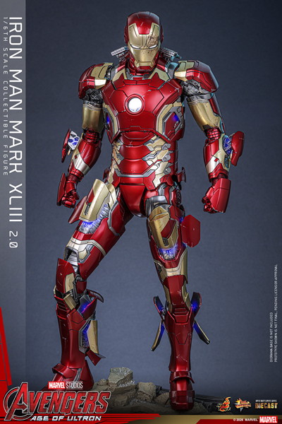【ムービー・マスターピース DIECAST】 『アベンジャーズ/エイジ・オブ・ウルトロン』1/6スケールフィギュア アイアンマン・マーク43（2.0版）