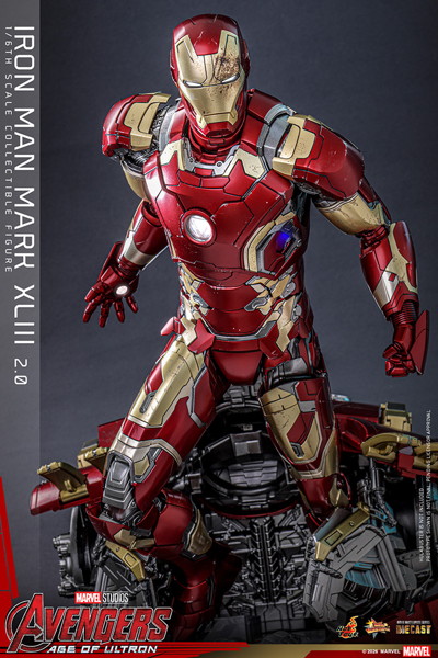 【ムービー・マスターピース DIECAST】 『アベンジャーズ/エイジ・オブ・ウルトロン』1/6スケールフィギュア アイアンマン・マーク43（2.0版）