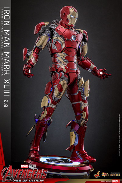 【ムービー・マスターピース DIECAST】 『アベンジャーズ/エイジ・オブ・ウルトロン』1/6スケールフィギュア アイアンマン・マーク43（2.0版）