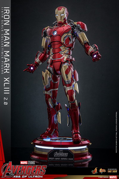 【ムービー・マスターピース DIECAST】 『アベンジャーズ/エイジ・オブ・ウルトロン』1/6スケールフィギュア アイアンマン・マーク43（2.0版）