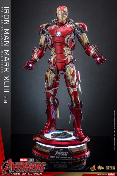 【ムービー・マスターピース DIECAST】 『アベンジャーズ/エイジ・オブ・ウルトロン』1/6スケールフィギュア アイアンマン・マーク43（2.0版）
