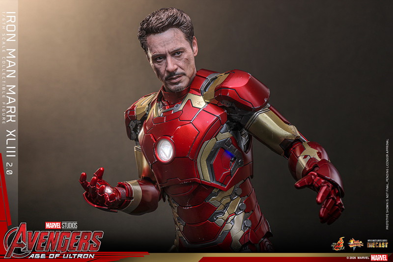 【ムービー・マスターピース DIECAST】 『アベンジャーズ/エイジ・オブ・ウルトロン』1/6スケールフィギュア アイアンマン・マーク43（2.0版）