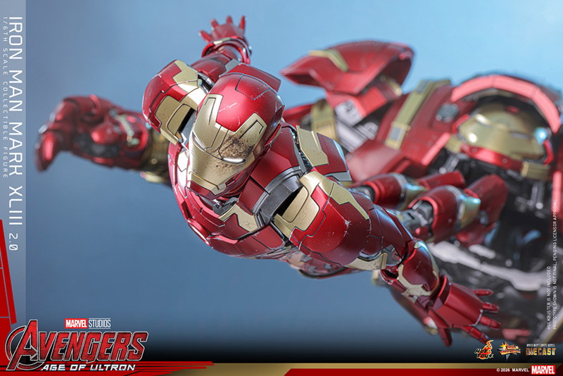 【ムービー・マスターピース DIECAST】 『アベンジャーズ/エイジ・オブ・ウルトロン』1/6スケールフィギュア アイアンマン・マーク43（2.0版）