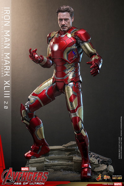 【ムービー・マスターピース DIECAST】 『アベンジャーズ/エイジ・オブ・ウルトロン』1/6スケールフィギュア アイアンマン・マーク43（2.0版）