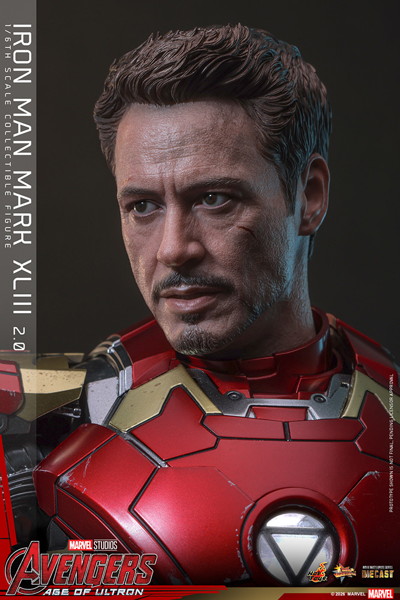 【ムービー・マスターピース DIECAST】 『アベンジャーズ/エイジ・オブ・ウルトロン』1/6スケールフィギュア アイアンマン・マーク43（2.0版）