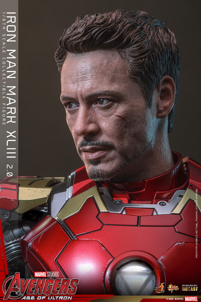【ムービー・マスターピース DIECAST】 『アベンジャーズ/エイジ・オブ・ウルトロン』1/6スケールフィギュア アイアンマン・マーク43（2.0版）