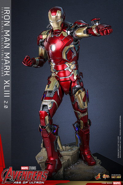 【ムービー・マスターピース DIECAST】 『アベンジャーズ/エイジ・オブ・ウルトロン』1/6スケールフィギュア アイアンマン・マーク43（2.0版）
