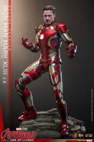 【ムービー・マスターピース DIECAST】 『アベンジャーズ/エイジ・オブ・ウルトロン』1/6スケールフィギュア アイアンマン・マーク43（2.0/デラックス版）