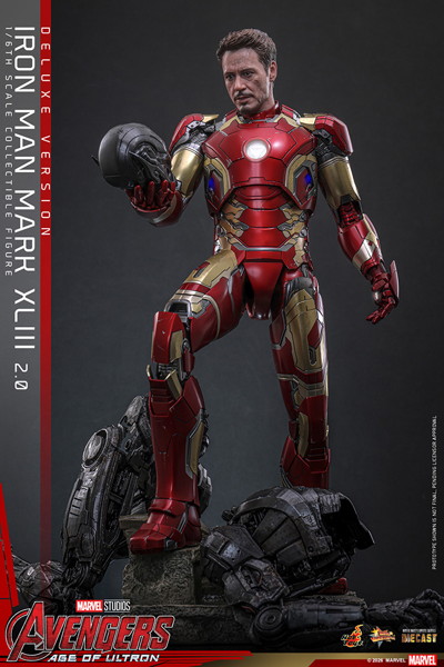 【ムービー・マスターピース DIECAST】 『アベンジャーズ/エイジ・オブ・ウルトロン』1/6スケールフィギュア アイアンマン・マーク43（2.0/デラックス版）