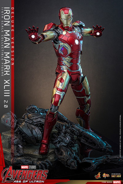 【ムービー・マスターピース DIECAST】 『アベンジャーズ/エイジ・オブ・ウルトロン』1/6スケールフィギュア アイアンマン・マーク43（2.0/デラックス版）