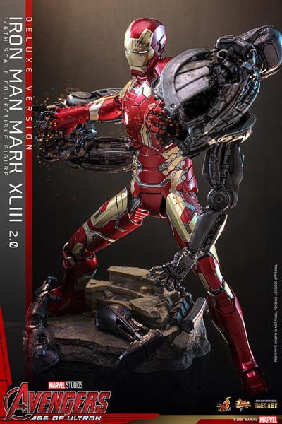 【ムービー・マスターピース DIECAST】 『アベンジャーズ/エイジ・オブ・ウルトロン』1/6スケールフィギュア アイアンマン・マーク43（2.0/デラックス版）
