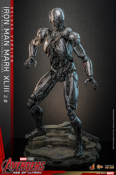 【ムービー・マスターピース DIECAST】 『アベンジャーズ/エイジ・オブ・ウルトロン』1/6スケールフィギュア アイアンマン・マーク43（2.0/デラックス版）