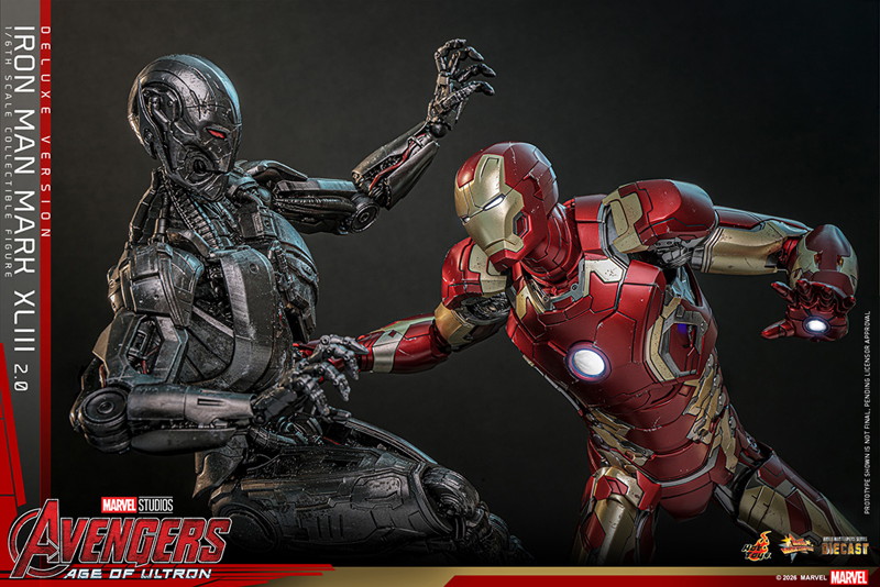 【ムービー・マスターピース DIECAST】 『アベンジャーズ/エイジ・オブ・ウルトロン』1/6スケールフィギュア アイアンマン・マーク43（2.0/デラックス版）