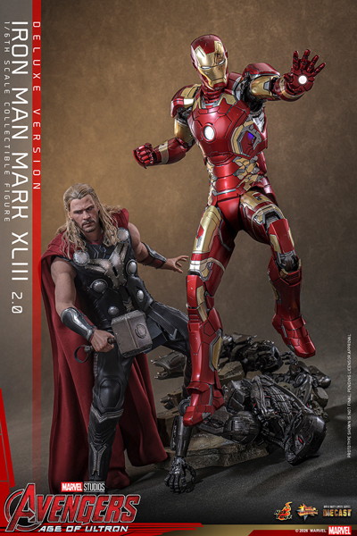 【ムービー・マスターピース DIECAST】 『アベンジャーズ/エイジ・オブ・ウルトロン』1/6スケールフィギュア アイアンマン・マーク43（2.0/デラックス版）