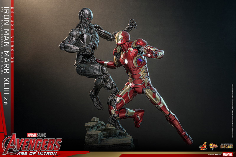 【ムービー・マスターピース DIECAST】 『アベンジャーズ/エイジ・オブ・ウルトロン』1/6スケールフィギュア アイアンマン・マーク43（2.0/デラックス版）