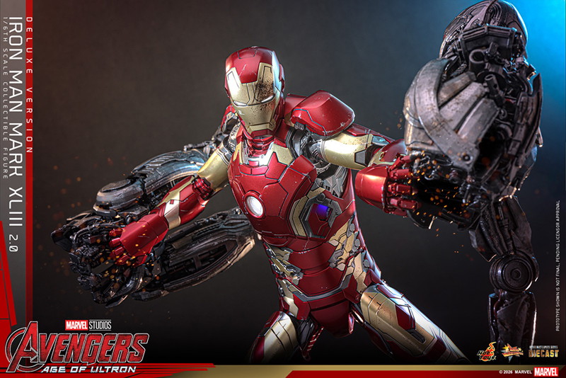 【ムービー・マスターピース DIECAST】 『アベンジャーズ/エイジ・オブ・ウルトロン』1/6スケールフィギュア アイアンマン・マーク43（2.0/デラックス版）