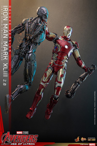 【ムービー・マスターピース DIECAST】 『アベンジャーズ/エイジ・オブ・ウルトロン』1/6スケールフィギュア アイアンマン・マーク43（2.0/デラックス版）