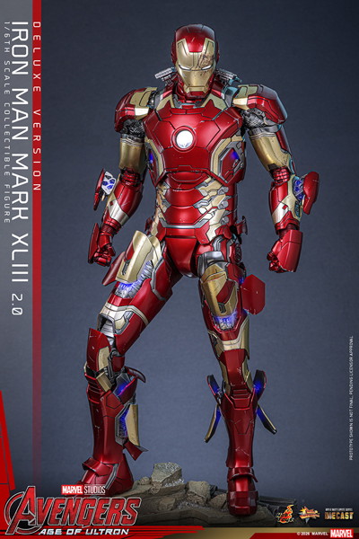 【ムービー・マスターピース DIECAST】 『アベンジャーズ/エイジ・オブ・ウルトロン』1/6スケールフィギュア アイアンマン・マーク43（2.0/デラックス版）
