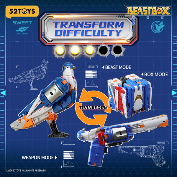 52TOYS BEASTBOX BB-76 LOVEGUN（ラブガン）