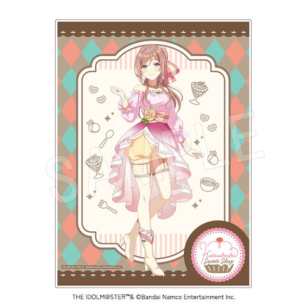 学園アイドルマスター メニューブック風ホロアクリルアートパネル スイーツver. 姫崎莉波