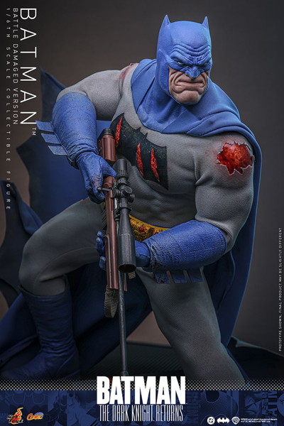 【コミック・マスターピース】 『バットマン:ダークナイト・リターンズ』1/6スケールフィギュア バットマン（バトルダメージ版）