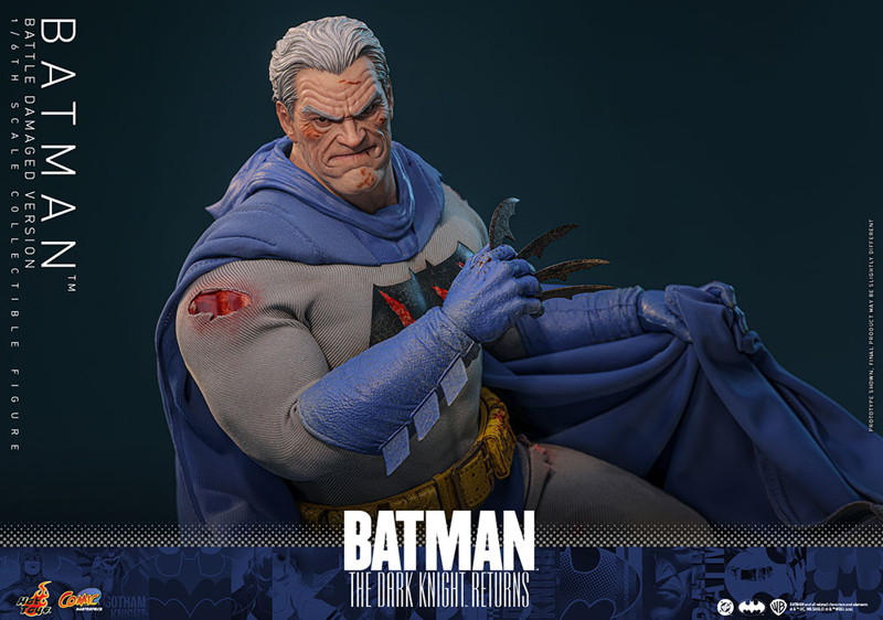 【コミック・マスターピース】 『バットマン:ダークナイト・リターンズ』1/6スケールフィギュア バットマン（バトルダメージ版）