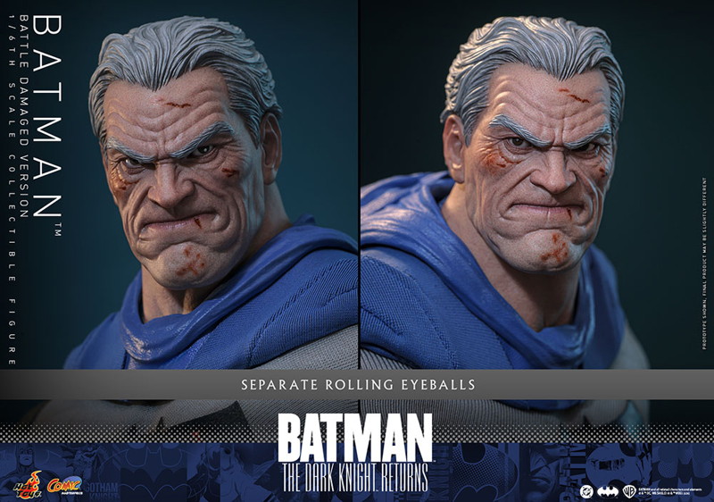 【コミック・マスターピース】 『バットマン:ダークナイト・リターンズ』1/6スケールフィギュア バットマン（バトルダメージ版）