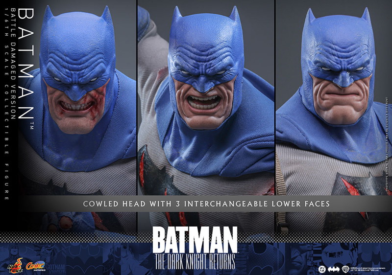 【コミック・マスターピース】 『バットマン:ダークナイト・リターンズ』1/6スケールフィギュア バットマン（バトルダメージ版）