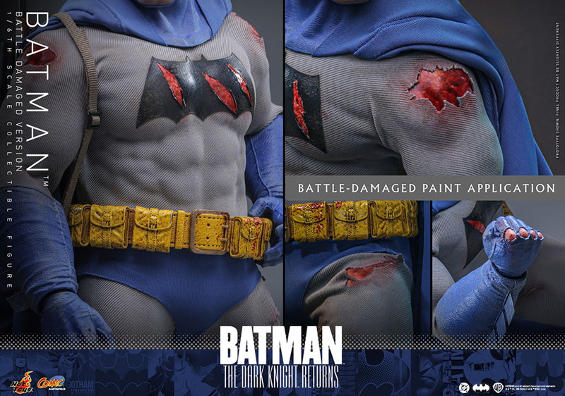 【コミック・マスターピース】 『バットマン:ダークナイト・リターンズ』1/6スケールフィギュア バットマン（バトルダメージ版）