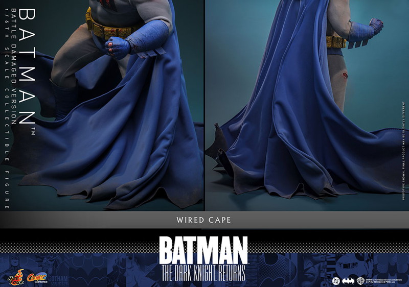 【コミック・マスターピース】 『バットマン:ダークナイト・リターンズ』1/6スケールフィギュア バットマン（バトルダメージ版）