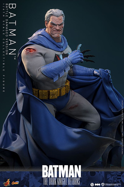 【コミック・マスターピース】 『バットマン:ダークナイト・リターンズ』1/6スケールフィギュア バットマン（バトルダメージ版）