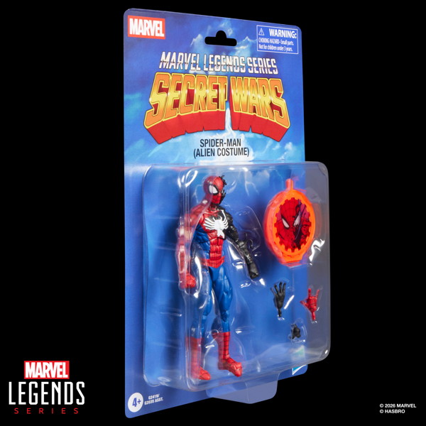 マーベルレジェンド・シリーズ シークレット・ウォーズ スパイダーマン（エイリアン・コスチューム）