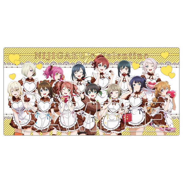 ラブライブ！虹ヶ咲学園スクールアイドル同好会 デスクマット Ver.Valentine2026
