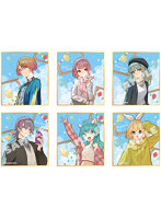 【BOX販売】プロジェクトセカイ カラフルステージ！ feat. 初音ミク イラストレーターコラボ ミニ色紙コレクション ワンダーランズ×ショウタイム（1BOX=6個入）