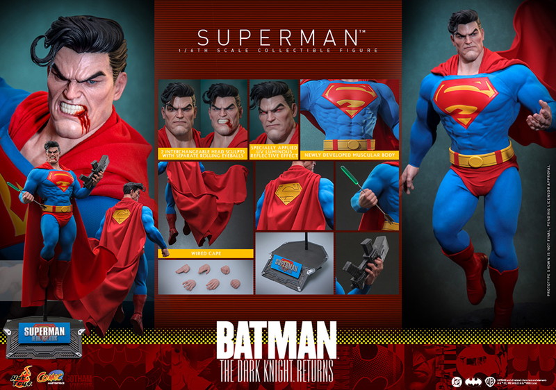 【コミック・マスターピース】『バットマン:ダークナイト・リターンズ』1/6スケールフィギュア スーパーマン