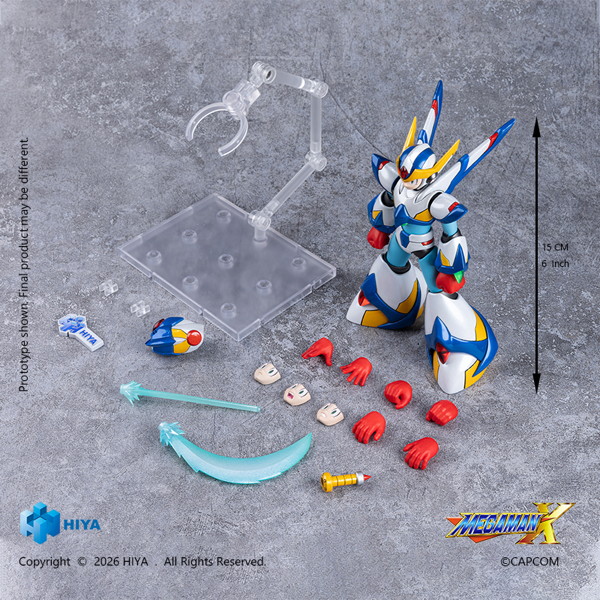 ロックマンX アクションフィギュア X ファルコンアーマー Ver.