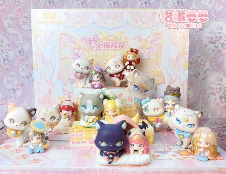 【再販】【BOX販売】ねこにゃん - Kitten with you （全6種＋2） 1BOX:6個入