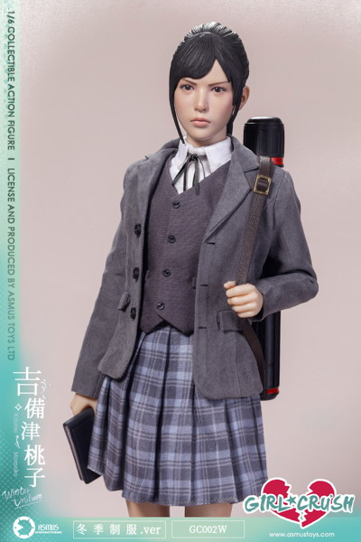 1/6 ガールクラッシュ 吉備津桃子（きびつ ももこ）冬季制服版