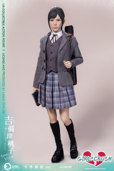 1/6 ガールクラッシュ 吉備津桃子（きびつ ももこ）冬季制服版
