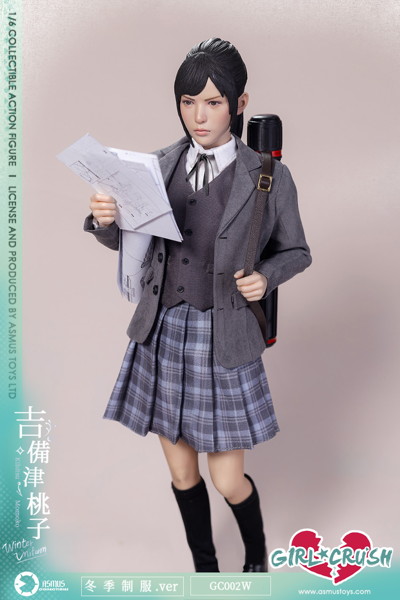 1/6 ガールクラッシュ 吉備津桃子（きびつ ももこ）冬季制服版