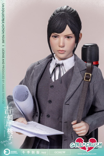 1/6 ガールクラッシュ 吉備津桃子（きびつ ももこ）冬季制服版