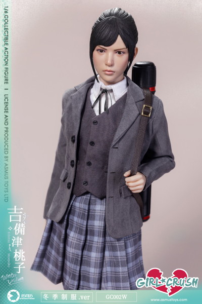 1/6 ガールクラッシュ 吉備津桃子（きびつ ももこ）冬季制服版