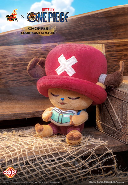 【ホットトイズ・ZAKKA】 コスビ・ぬいぐるみキーチェーンNetflixシリーズ「ONE PIECE」チョッパー Netflixシリーズ実写版「ONE PIECE」