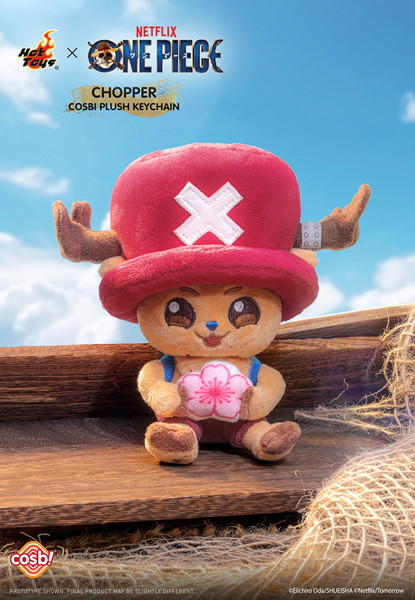 【ホットトイズ・ZAKKA】 コスビ・ぬいぐるみキーチェーンNetflixシリーズ「ONE PIECE」チョッパー Netflixシリーズ実写版「ONE PIECE」