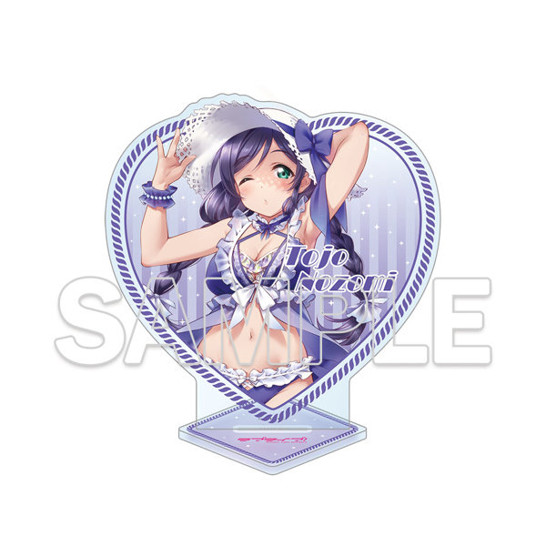 ラブライブ！ ハート型ラメ入りアクリルスタンド 東條希